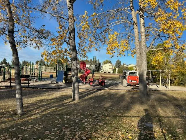 Construction Equipment closes playground temporarily 