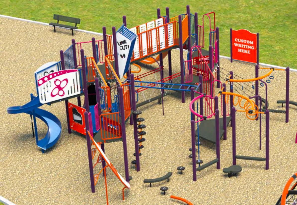 Conceptual design – close-up of main composite structure